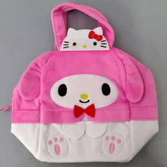 Sanrio Bag: My Melody 50th Anniversary Fluffy Bag